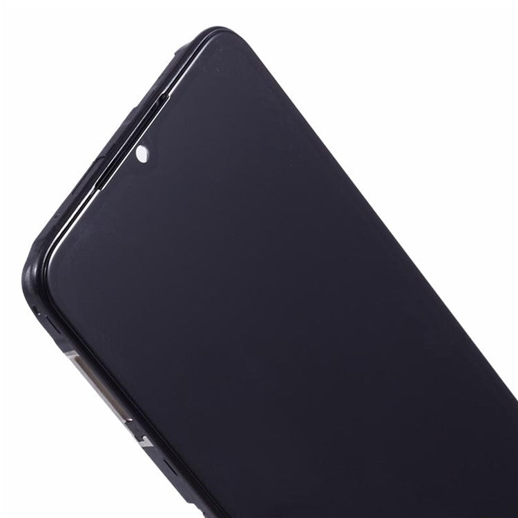 For TECNO Spark 10 4G KI5 Grade C LCD Screen and Digitizer Assembly + Frame Replacement Part (Without Logo)