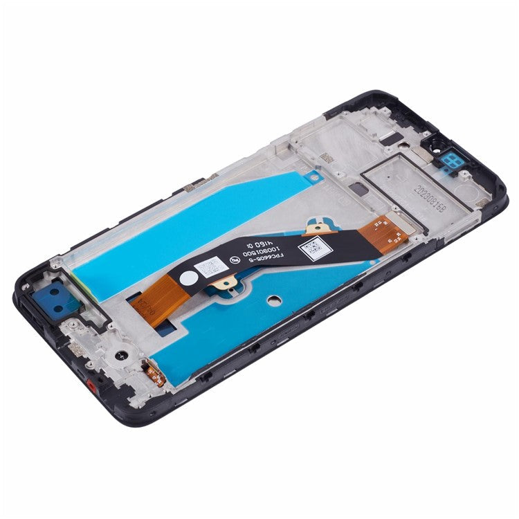 For TECNO Spark 10C 4G KI5K Grade C LCD Screen and Digitizer Assembly + Frame Replacement Part (Without Logo)