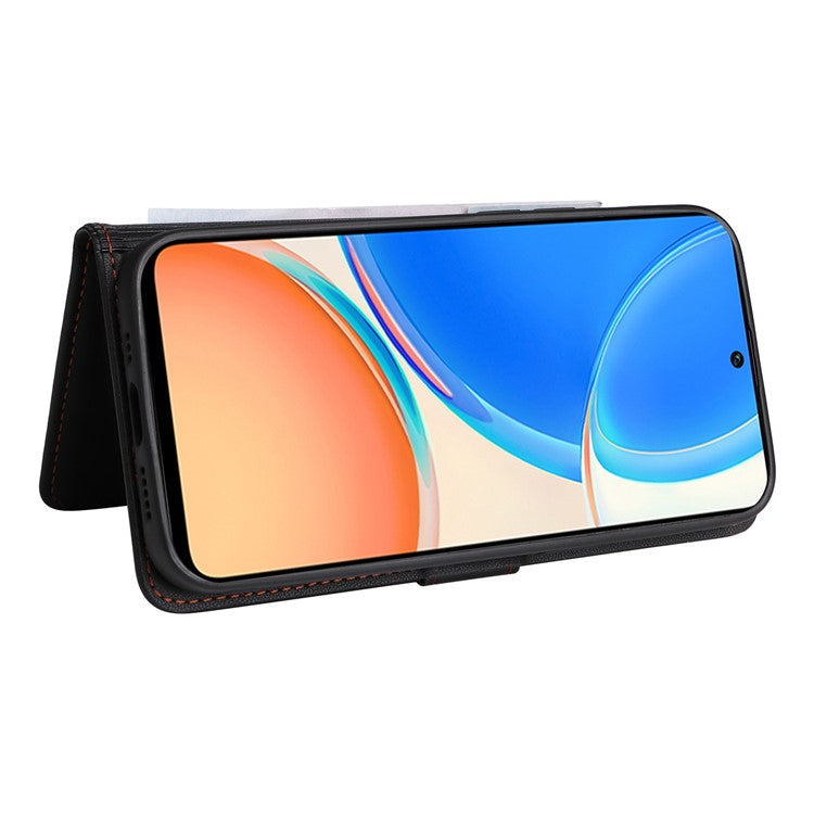 BETOPNICE 005 For Honor X8 4G / X30i / Play6T Pro Leather Case Wallet Detachable Magnetic Phone Cover - Black