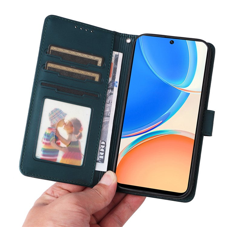BETOPNICE 005 For Honor X8 4G / X30i / Play6T Pro Leather Case Wallet Detachable Magnetic Phone Cover - Blue