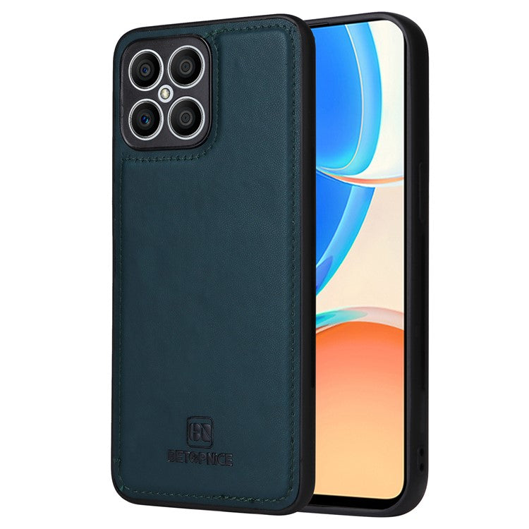 BETOPNICE 005 For Honor X8 4G / X30i / Play6T Pro Leather Case Wallet Detachable Magnetic Phone Cover - Blue