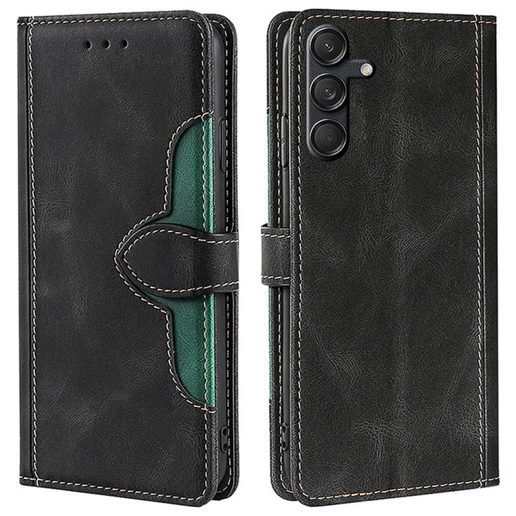 For Samsung Galaxy M55 5G / C55 5G / F55 5G Wallet Case Leather Phone Cover Mobile Accessories Wholesale Supplier - Black