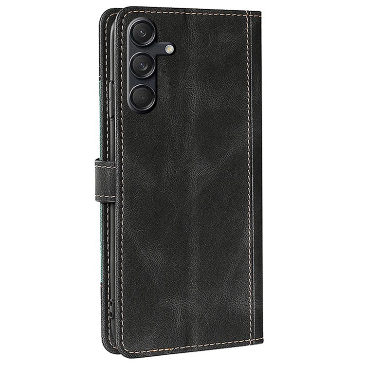 For Samsung Galaxy M55 5G / C55 5G / F55 5G Wallet Case Leather Phone Cover Mobile Accessories Wholesale Supplier - Black
