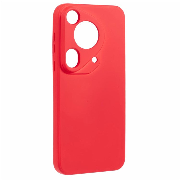 For Huawei Pura 70 Ultra Case Anti-Scratch Fiber Lining TPU Phone Cover - Red