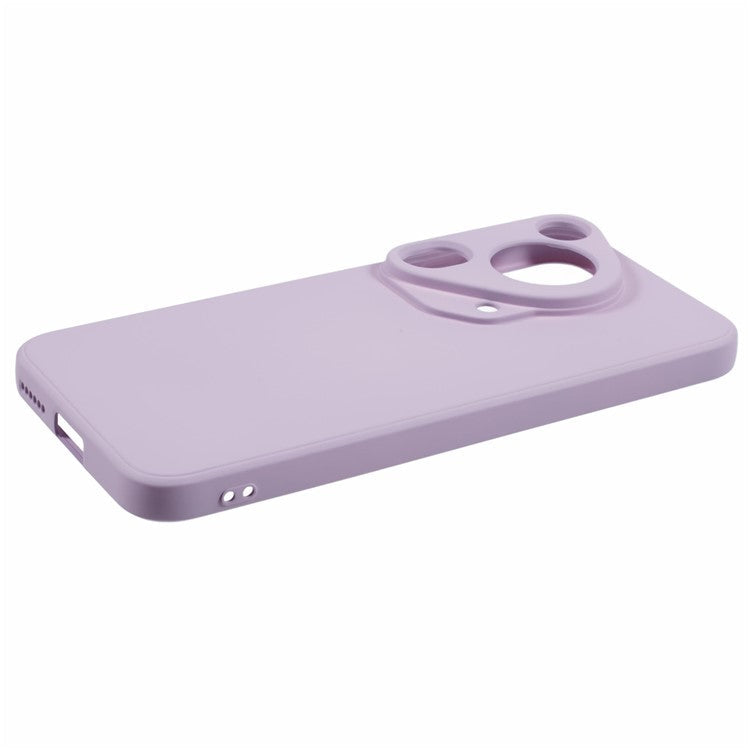 For Huawei Pura 70 Ultra Case Anti-Scratch Fiber Lining TPU Phone Cover - Purple
