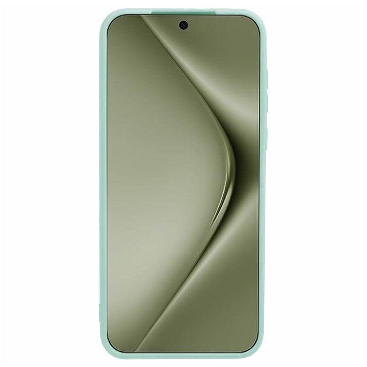 For Huawei Pura 70 Ultra Case Anti-Scratch Fiber Lining TPU Phone Cover - Baby Blue