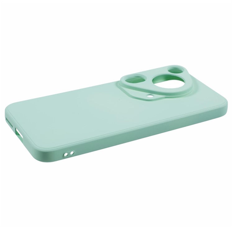 For Huawei Pura 70 Ultra Case Anti-Scratch Fiber Lining TPU Phone Cover - Baby Blue