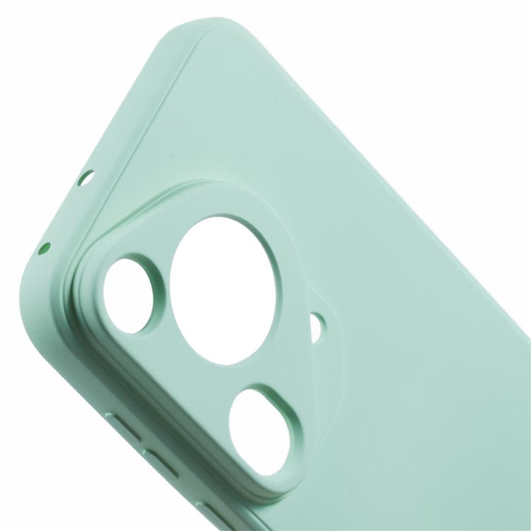 For Huawei Pura 70 Ultra Case Anti-Scratch Fiber Lining TPU Phone Cover - Baby Blue