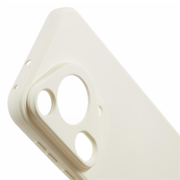 For Huawei Pura 70 Ultra Case Anti-Scratch Fiber Lining TPU Phone Cover - White