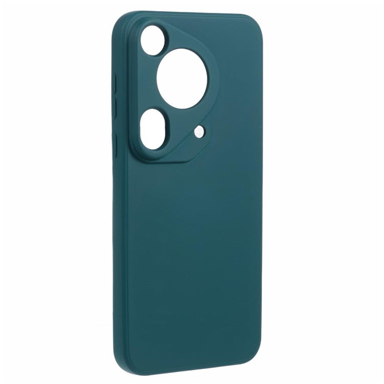 For Huawei Pura 70 Ultra Case Anti-Scratch Fiber Lining TPU Phone Cover - Army Green