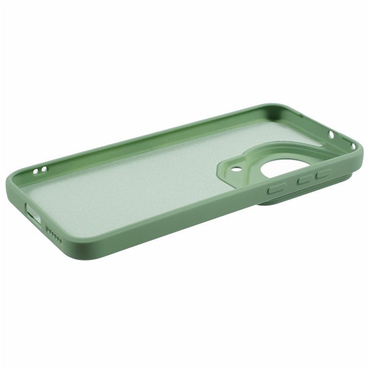For Huawei Pura 70 Ultra Case Anti-Scratch Fiber Lining TPU Phone Cover - Matcha Green