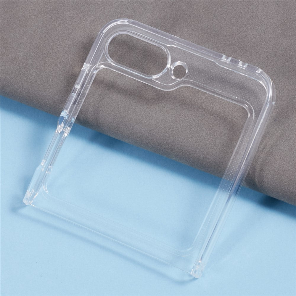 For Samsung Galaxy Z Flip7 FE 5G / Z Flip6 5G Case Anti-Scratch Transparent TPU Phone Cover