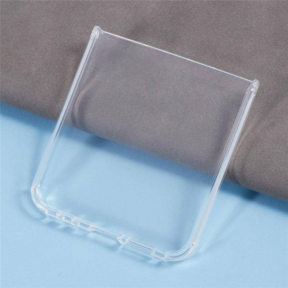 For Samsung Galaxy Z Flip7 FE 5G / Z Flip6 5G Case Anti-Scratch Transparent TPU Phone Cover