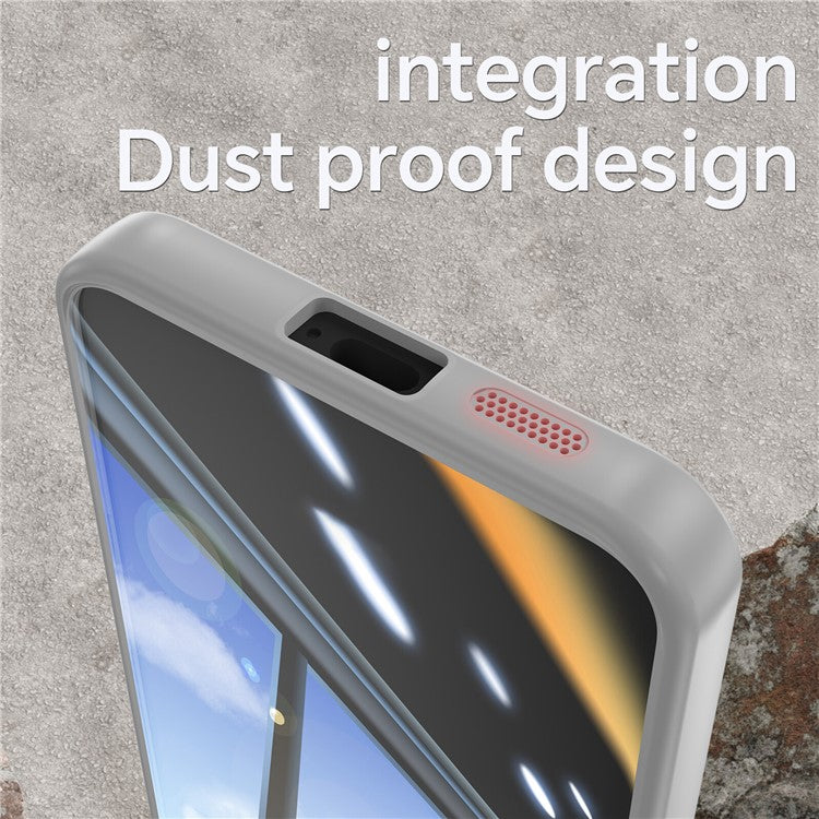 For Samsung Galaxy S24 Case Metal+TPU + Acrylic Scratch-proof Mobile Phone Cover - Grey
