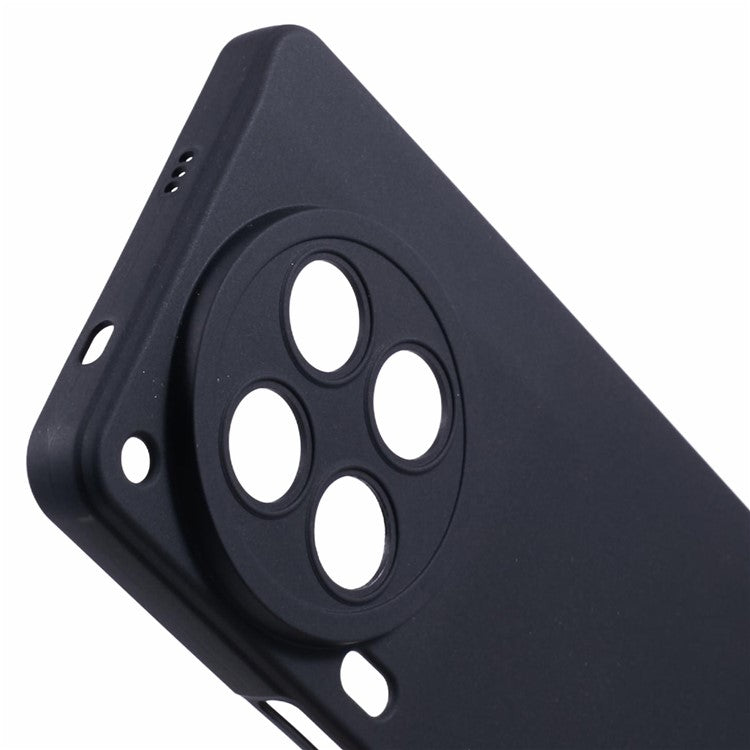 For TECNO Camon 30 Pro 5G / Tecno Camon 30 Premier 5G Case TPU Straight Edge Phone Cover - Black