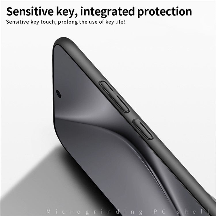 MOFI JK PC Series-1 Shield For Huawei Pura 70 Slim Case Shockproof PC Cell Phone Cover - Black
