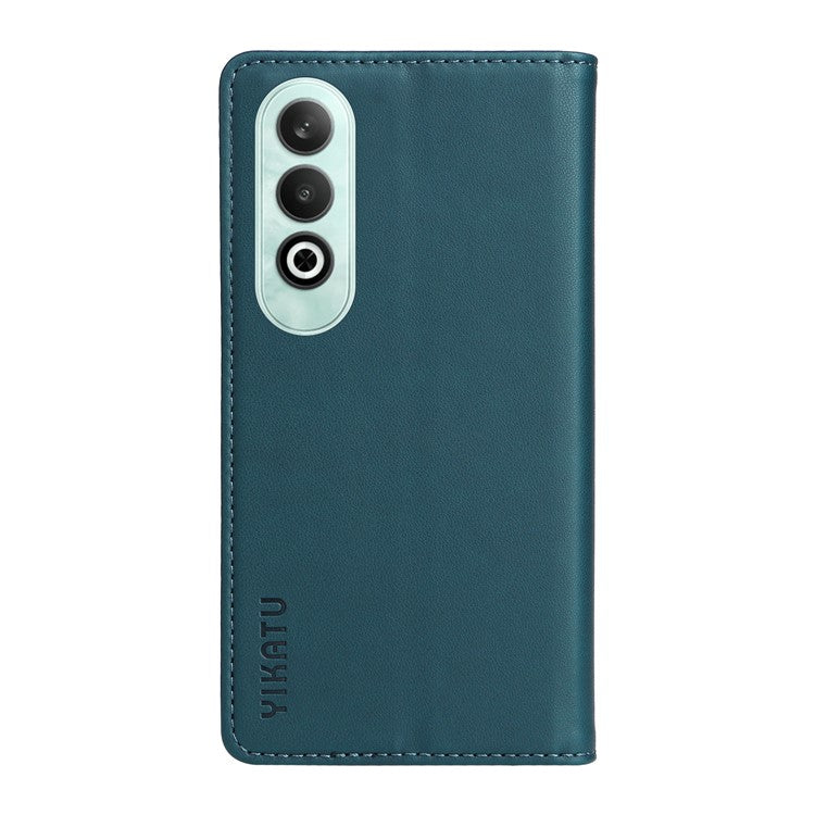 YIKATU YK-001 For OnePlus Nord CE4 5G Case Strong Magnetic Closure PU Leather Wallet Cover - Green