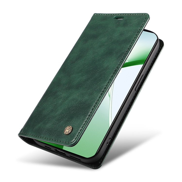 YIKATU YK-006 For OnePlus Nord CE4 5G Case Wallet PU Leather Stand Phone Cover Wholesale - Green
