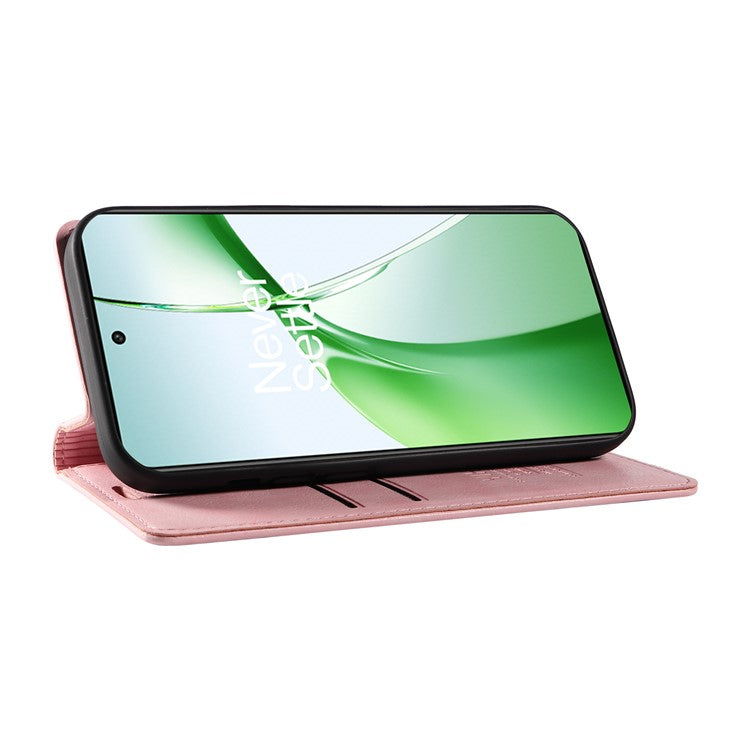 YIKATU YK-006 For OnePlus Nord CE4 5G Case Wallet PU Leather Stand Phone Cover Wholesale - Pink