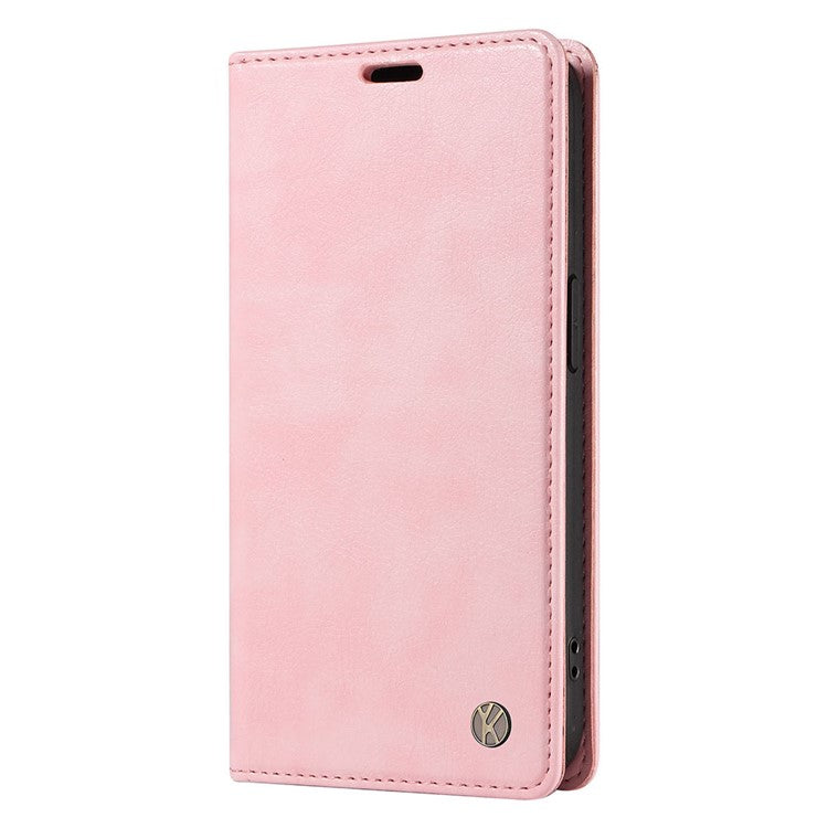 YIKATU YK-006 For OnePlus Nord CE4 5G Case Wallet PU Leather Stand Phone Cover Wholesale - Pink