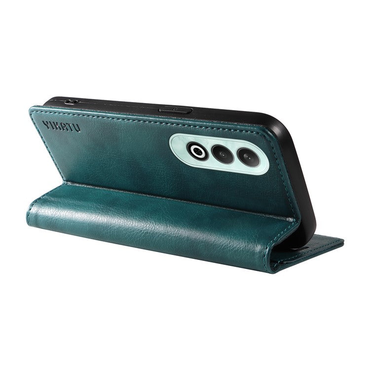 YIKATU YK-006 For OnePlus Nord CE4 5G Case Wallet PU Leather Stand Phone Cover Wholesale - Blue