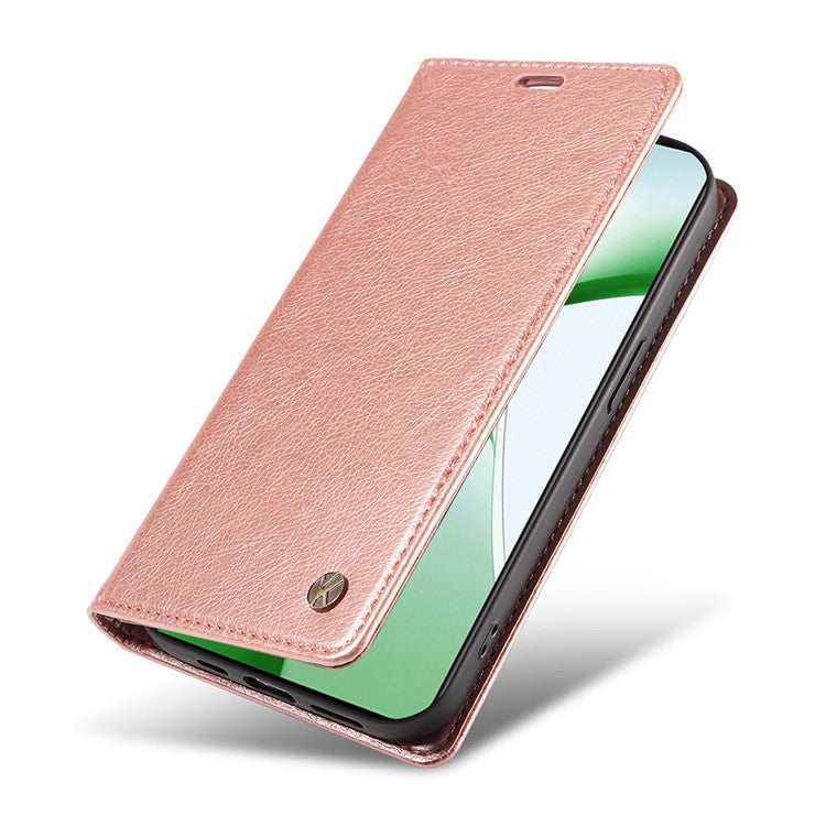 YIKATU YK-006 For OnePlus Nord CE4 5G Case Wallet PU Leather Stand Phone Cover Wholesale - Rose Gold
