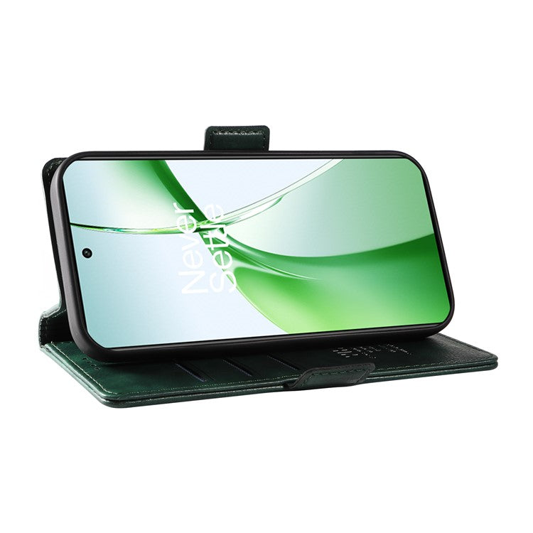 YIKATU YK-007 For OnePlus Nord CE4 5G Case PU Leather Litchi Texture Stand Magnetic Phone Cover - Blue