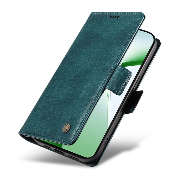 YIKATU YK-007 For OnePlus Nord CE4 5G Case PU Leather Litchi Texture Stand Magnetic Phone Cover - Blue