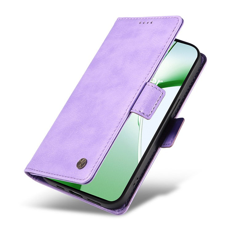 YIKATU YK-007 For OnePlus Nord CE4 5G Case PU Leather Litchi Texture Stand Magnetic Phone Cover - Purple