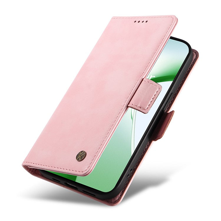 YIKATU YK-007 For OnePlus Nord CE4 5G Case PU Leather Litchi Texture Stand Magnetic Phone Cover - Pink