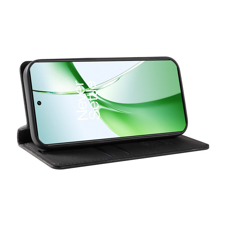 YIKATU YK-004 For OnePlus Nord CE4 5G Case PU Leather Card Slots Wallet Phone Cover - Black