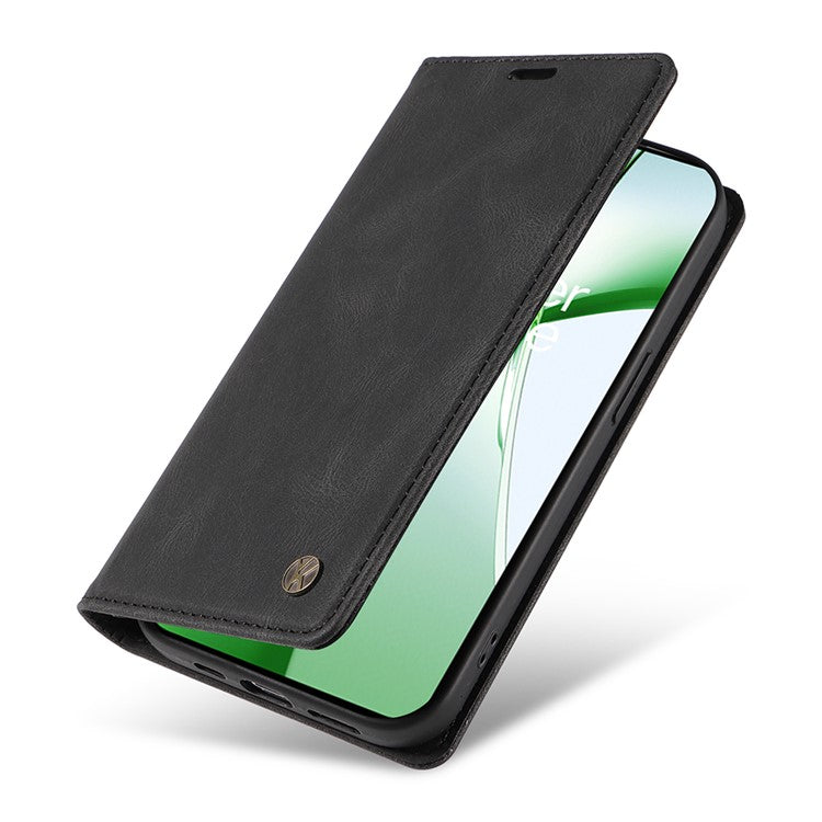 YIKATU YK-004 For OnePlus Nord CE4 5G Case PU Leather Card Slots Wallet Phone Cover - Black