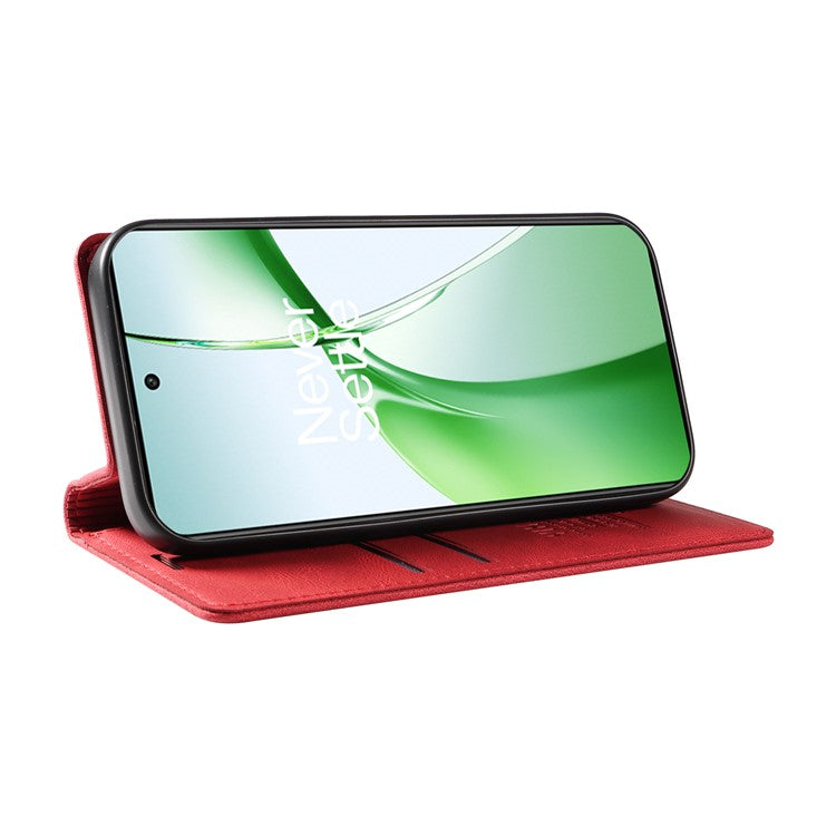YIKATU YK-004 For OnePlus Nord CE4 5G Case PU Leather Card Slots Wallet Phone Cover - Red