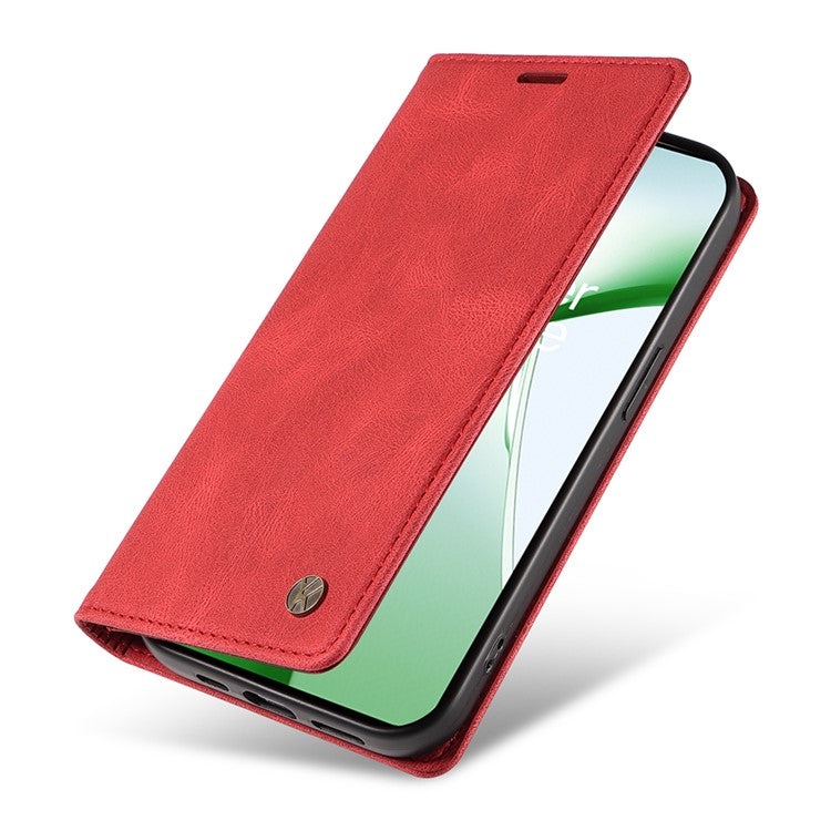 YIKATU YK-004 For OnePlus Nord CE4 5G Case PU Leather Card Slots Wallet Phone Cover - Red