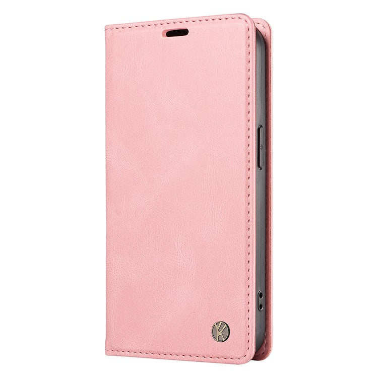 YIKATU YK-004 For OnePlus Nord CE4 5G Case PU Leather Card Slots Wallet Phone Cover - Pink