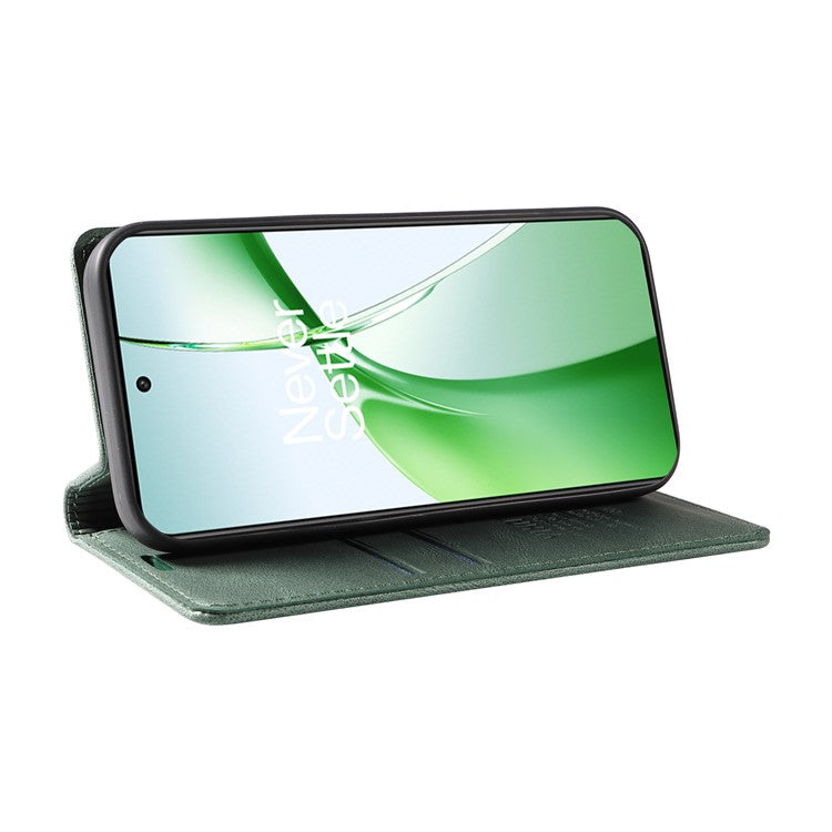 YIKATU YK-004 For OnePlus Nord CE4 5G Case PU Leather Card Slots Wallet Phone Cover - Green