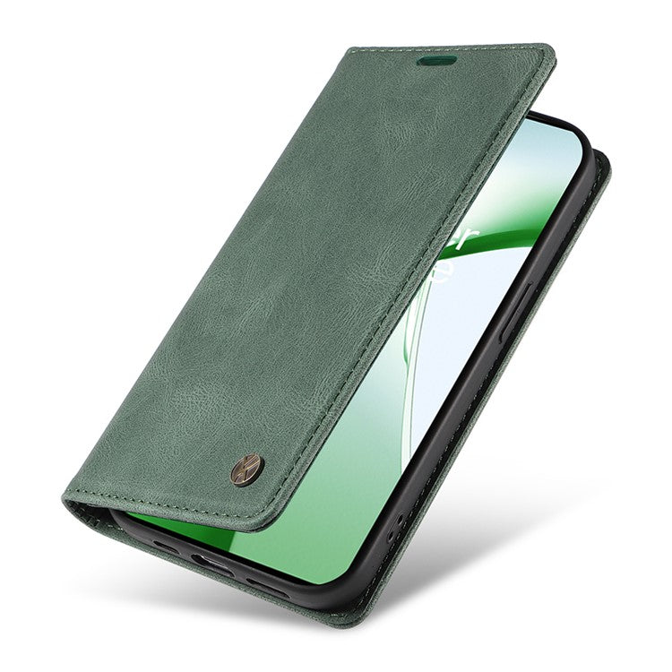 YIKATU YK-004 For OnePlus Nord CE4 5G Case PU Leather Card Slots Wallet Phone Cover - Green
