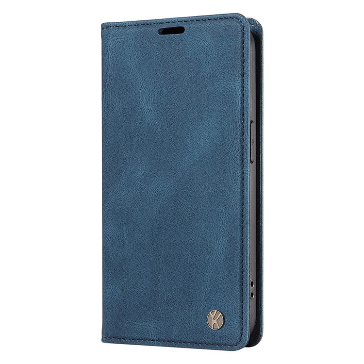 YIKATU YK-004 For OnePlus Nord CE4 5G Case PU Leather Card Slots Wallet Phone Cover - Blue