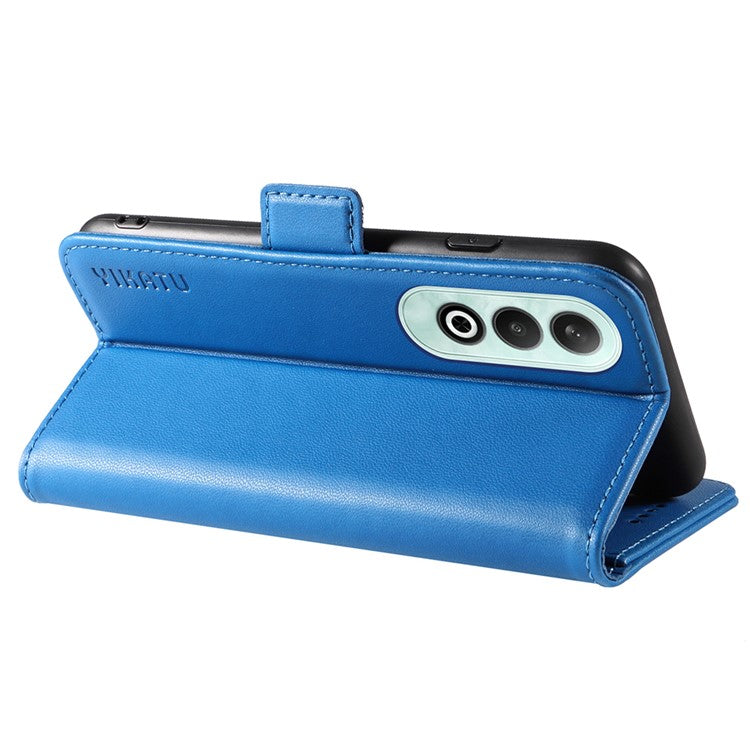 YIKATU YK-003 For OnePlus Nord CE4 5G Wallet Case Leather Phone Cover Wholesale - Sky Blue