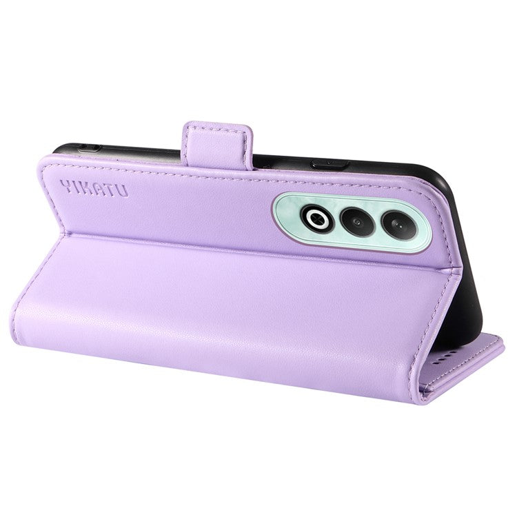 YIKATU YK-003 For OnePlus Nord CE4 5G Wallet Case Leather Phone Cover Wholesale - Light Purple