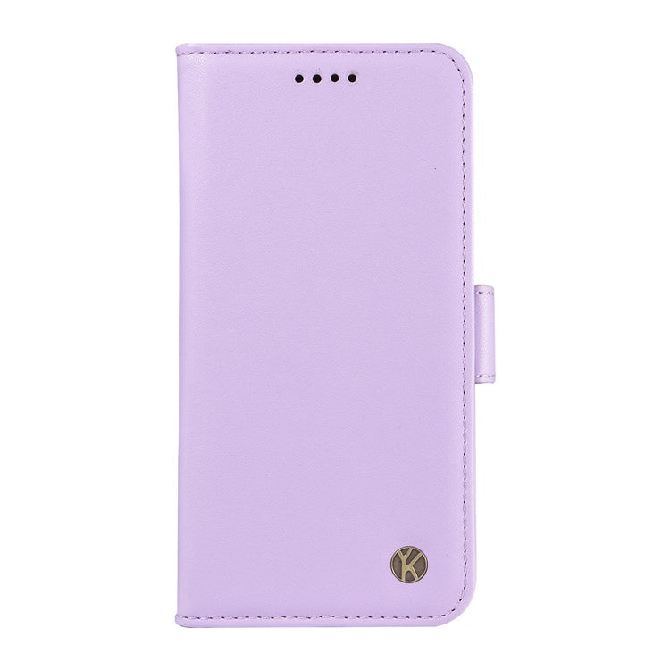 YIKATU YK-003 For OnePlus Nord CE4 5G Wallet Case Leather Phone Cover Wholesale - Light Purple