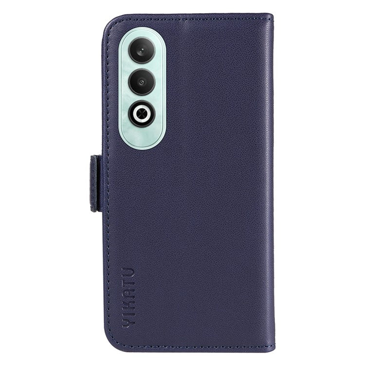 YIKATU YK-003 For OnePlus Nord CE4 5G Wallet Case Leather Phone Cover Wholesale - Sapphire