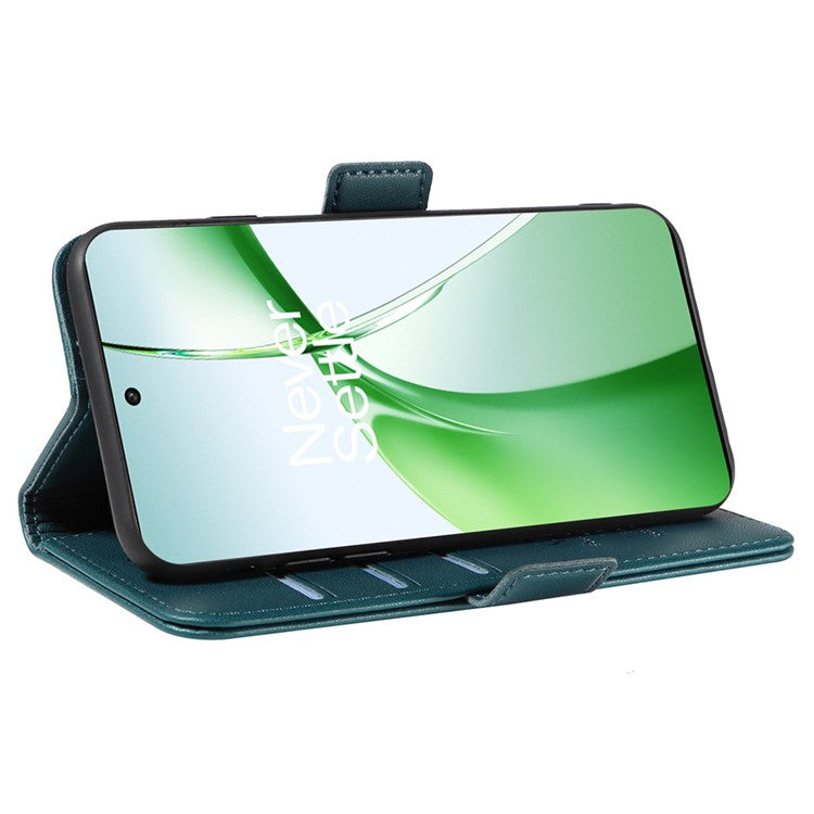 YIKATU YK-003 For OnePlus Nord CE4 5G Wallet Case Leather Phone Cover Wholesale - Green