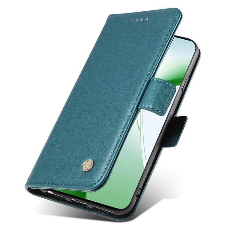 YIKATU YK-003 For OnePlus Nord CE4 5G Wallet Case Leather Phone Cover Wholesale - Green
