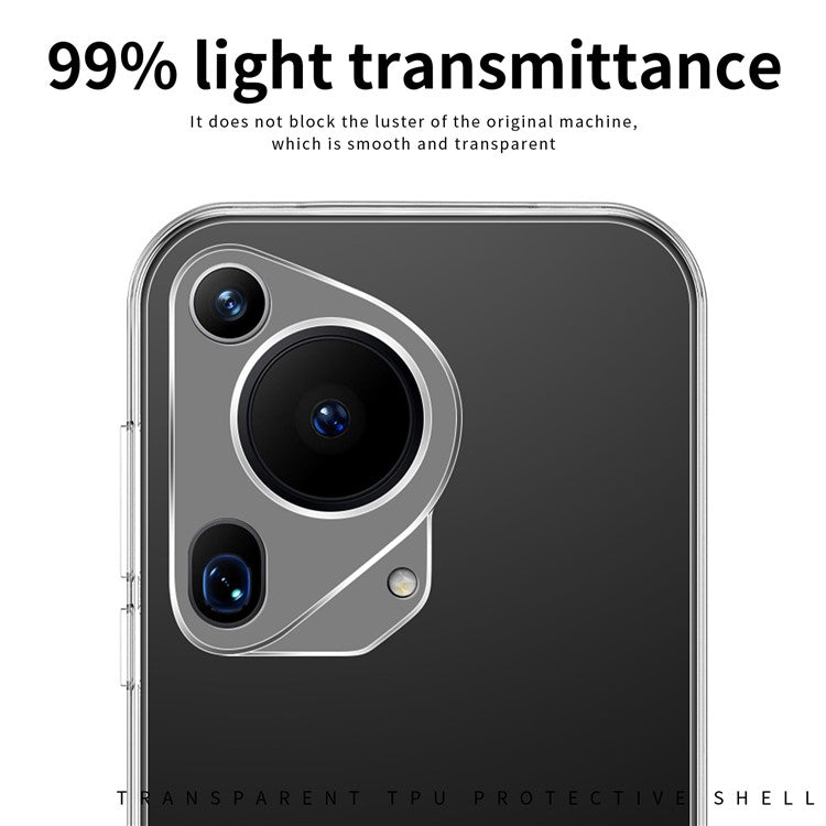 MOFI For Huawei Pura 70 Ultra Case Slim Transparent TPU Protective Phone Cover