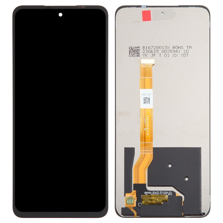For Realme C67 4G / 12 5G / 12X 5G (India) / Narzo 70x 5G Grade B LCD Screen and Digitizer Assembly Replacement Part (Without Logo)