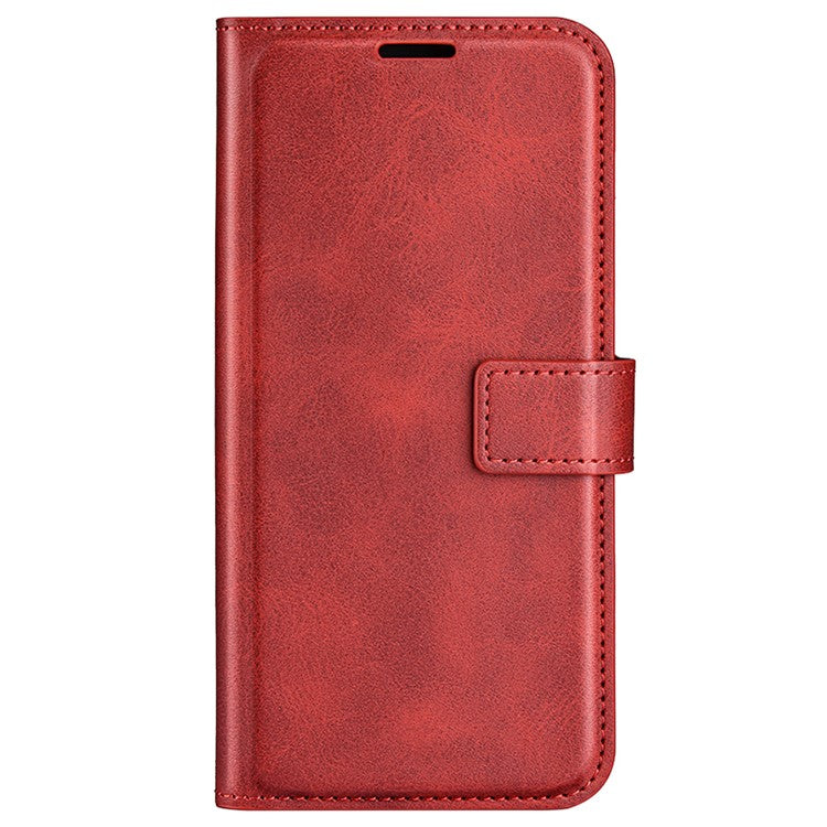 For OnePlus Ace 3V 5G Case Leather Phone Cover with Wallet Card Slots - Red
