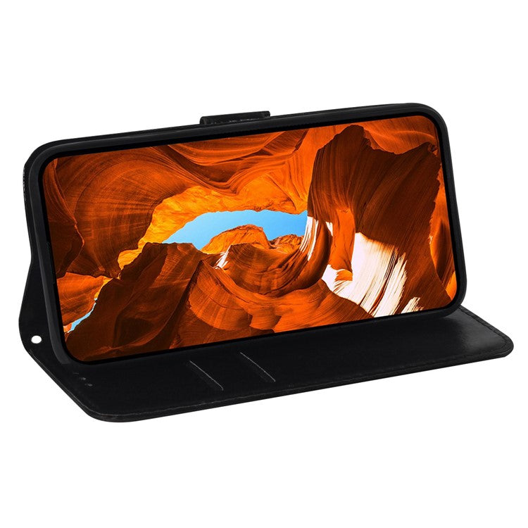 For OnePlus Nord CE4 5G Case Dazzling Flower PU Leather Folio Flip Phone Wallet Cover - Purple