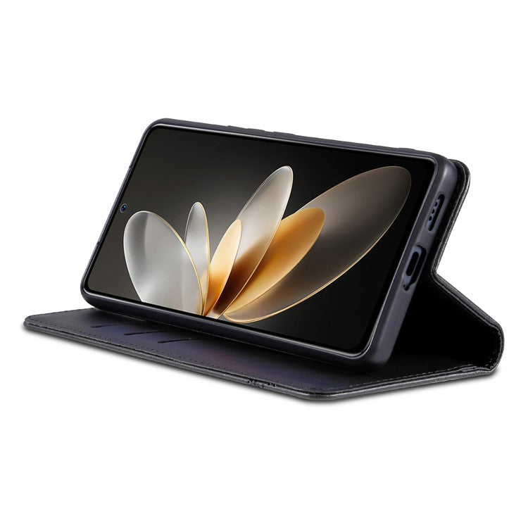 AZNS For OnePlus Nord CE4 5G / Oppo K12 Case Wallet Leather Phone Cover Mobile Accessories Wholesale - Black