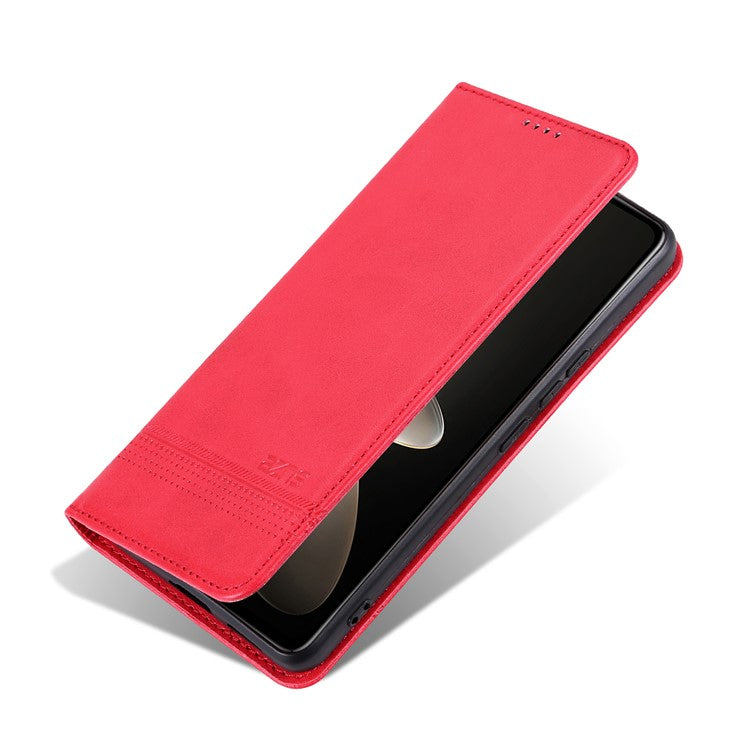AZNS For OnePlus Nord CE4 5G / Oppo K12 Case Wallet Leather Phone Cover Mobile Accessories Wholesale - Red